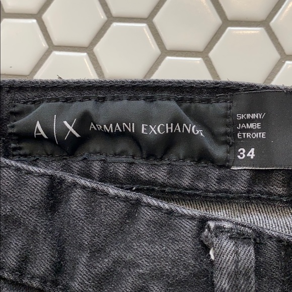 Armani Exchange Black Jeans - Picture 4 of 4